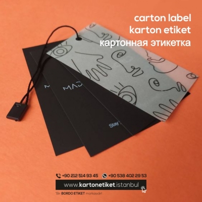 Karton Etiket 51